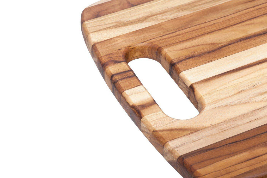 Tabla para picar de madera de teca Teakhaus® sostenible Marine
