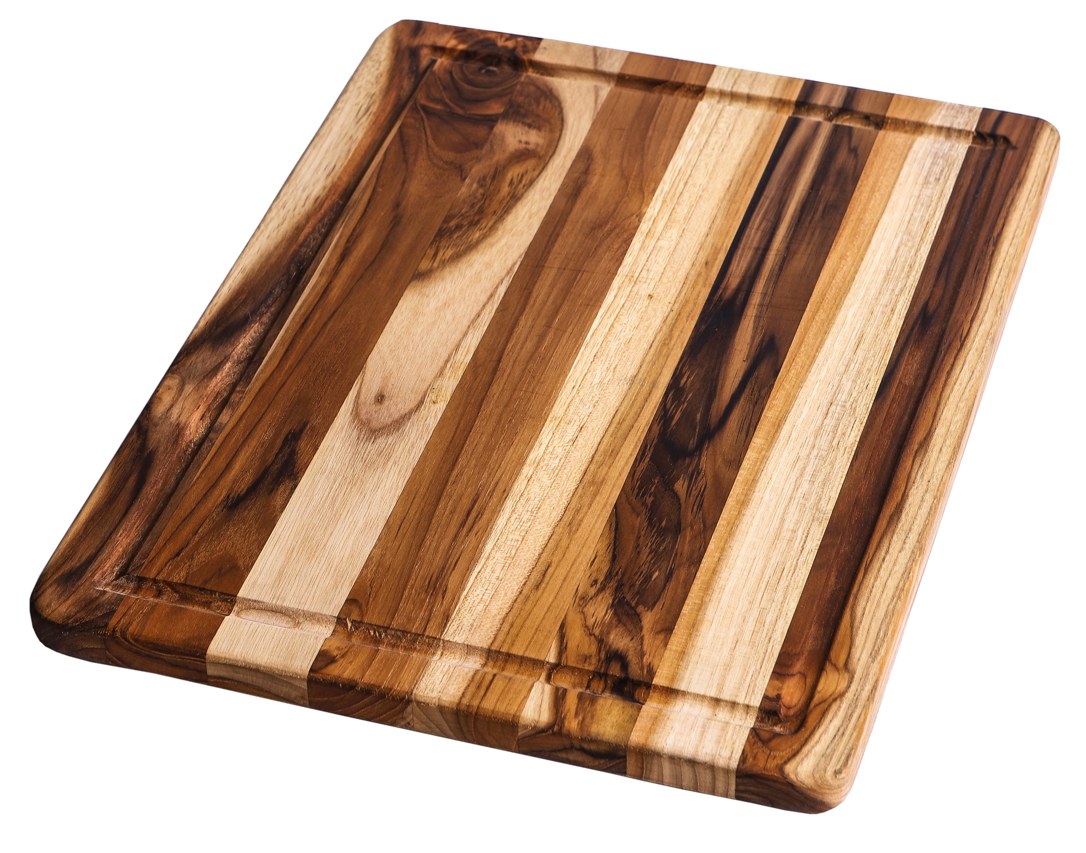 Tabla para picar de madera de teca Teakhaus® sostenible Marine