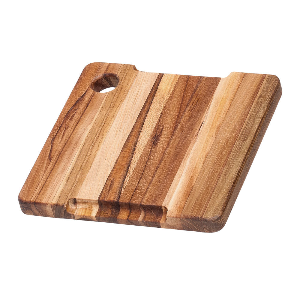 Tabla para picar de madera de teca Teakhaus® sostenible Marine