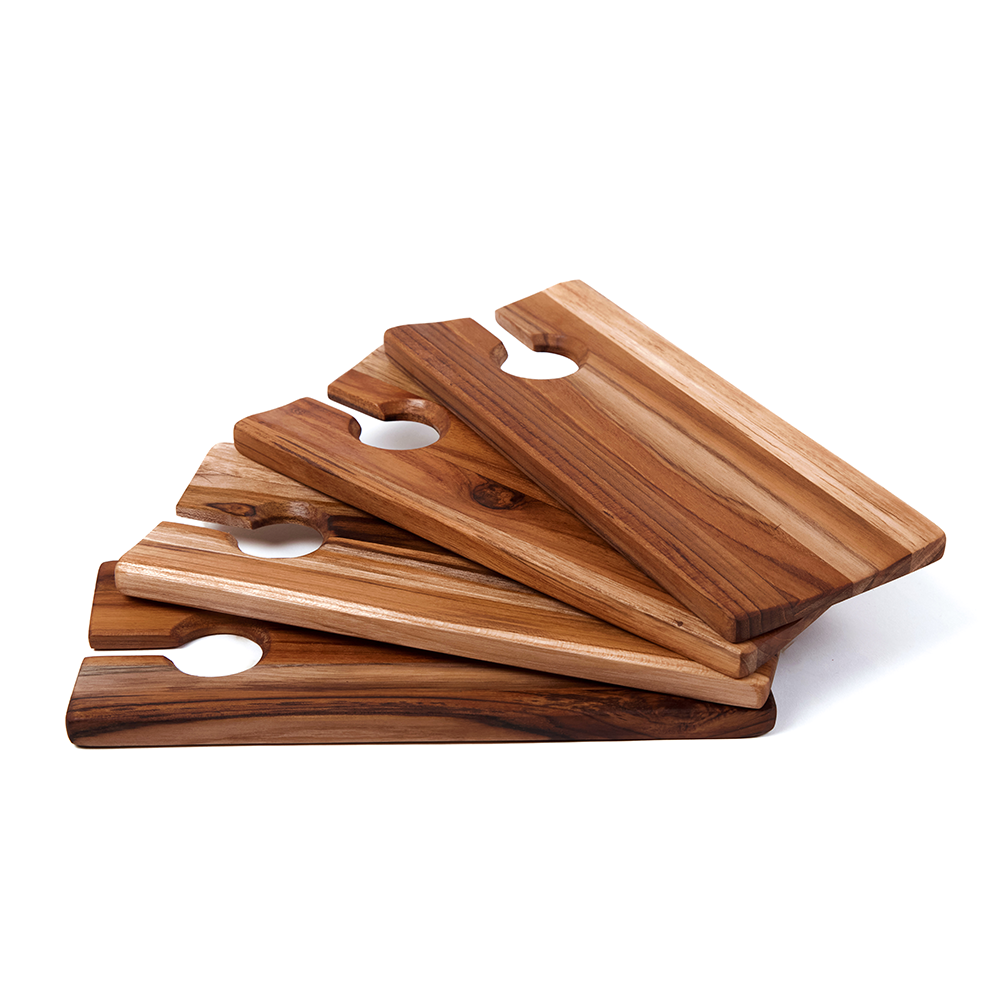 Set de 4 Platos para Vino y Canapé 1403